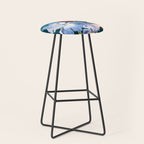 Iris Abstract Stool Gallery Image 1