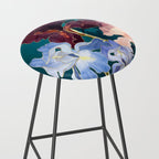 Iris Abstract Stool Gallery Image 2