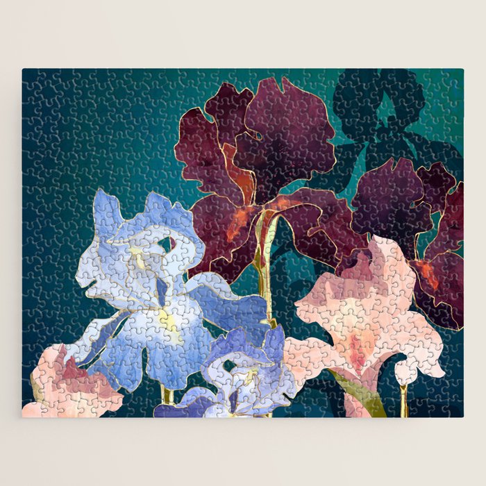 Iris Abstract Jigsaw Puzzle Gallery Image 1