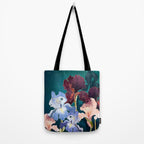 Iris Abstract Tote Bag Gallery Image 2