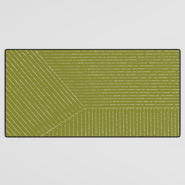 Lines (Matcha Green) Desk Mat Gallery Image 3
