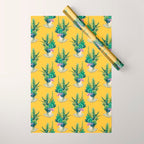 Arid garden Wrapping Paper Gallery Image 1
