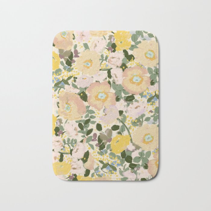 Golden Poppies Bath Mat Gallery Image 1