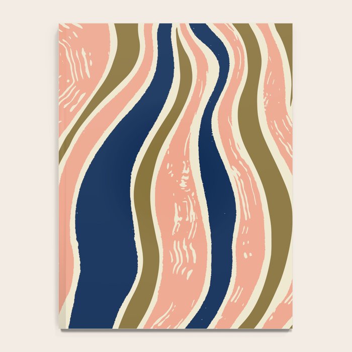 Earthy Rivers Cobalt Notebook Gallery Image 4