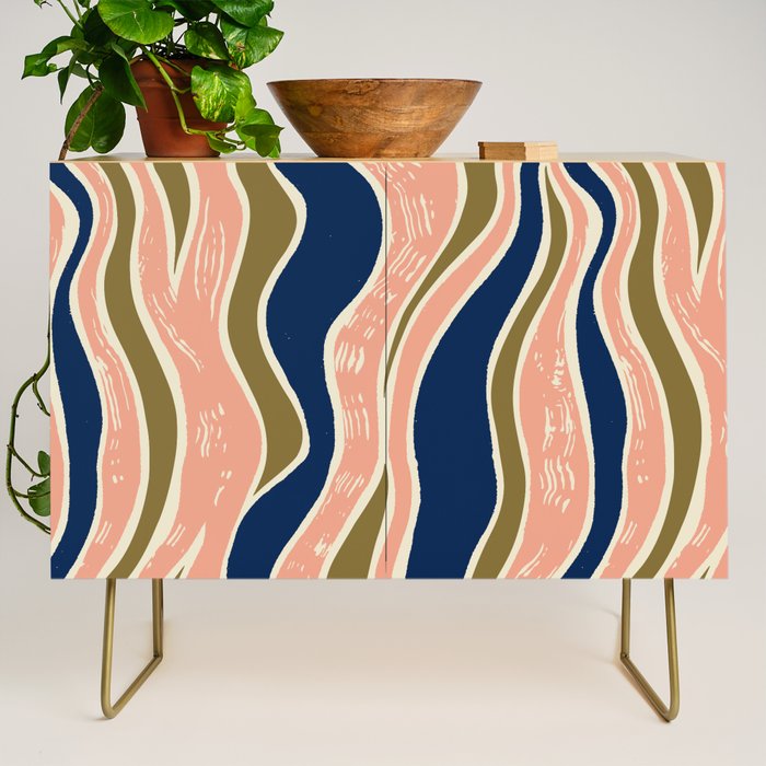 Earthy Rivers Cobalt Credenza Gallery Image 1
