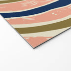 Earthy Rivers Cobalt Welcome Mat Gallery Image 2