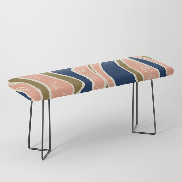 Earthy Rivers Cobalt Bench Gallery Image 1