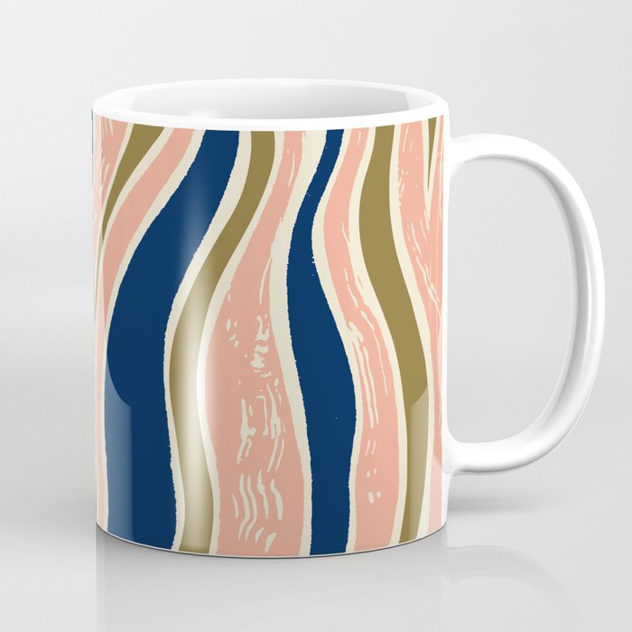 Earthy Rivers Cobalt Coffee Mug Gallery Image 1