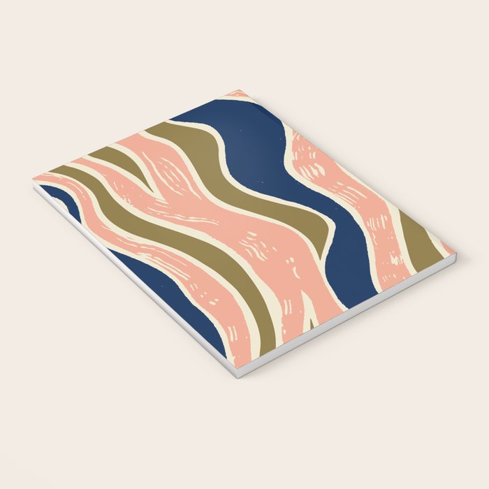 Earthy Rivers Cobalt Notebook Gallery Image 3