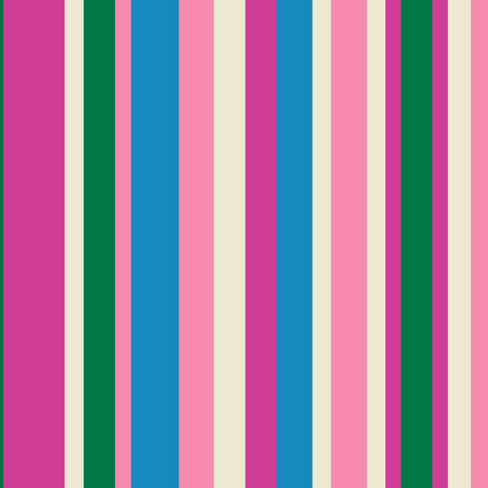 Colorful Retro Modern Vertical Stripe Pattern Pink Blue Green Magenta Coffee Mug Gallery Image 2