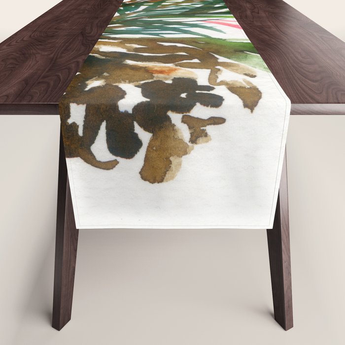 christmas pattern N.o 2 Table Runner Gallery Image 1