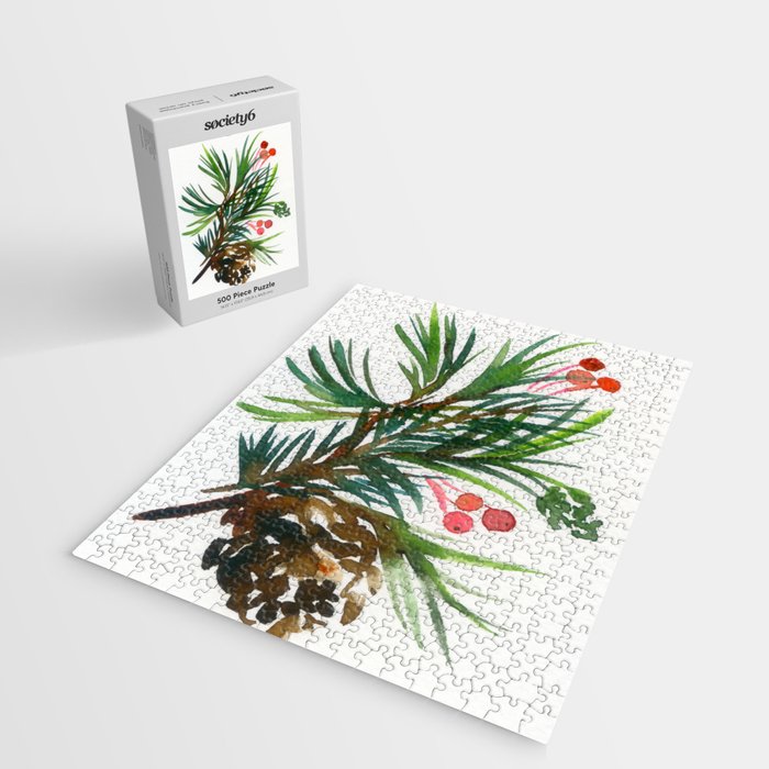 christmas pattern N.o 2 Jigsaw Puzzle Gallery Image 2