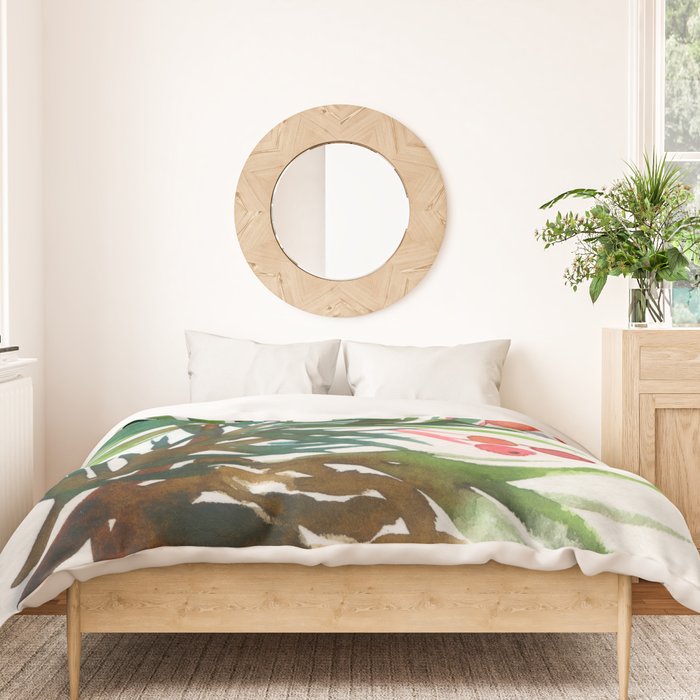 christmas pattern N.o 2 Duvet Cover Gallery Image 3