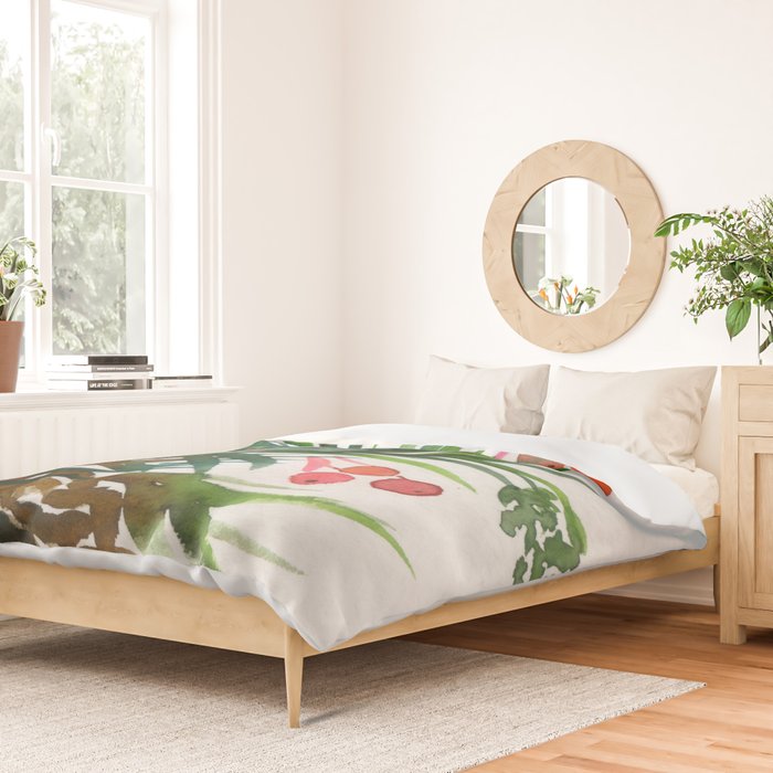 christmas pattern N.o 2 Duvet Cover Gallery Image 2