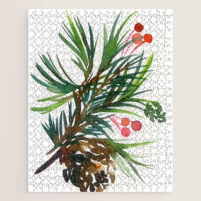 christmas pattern N.o 2 Jigsaw Puzzle Gallery Image 1