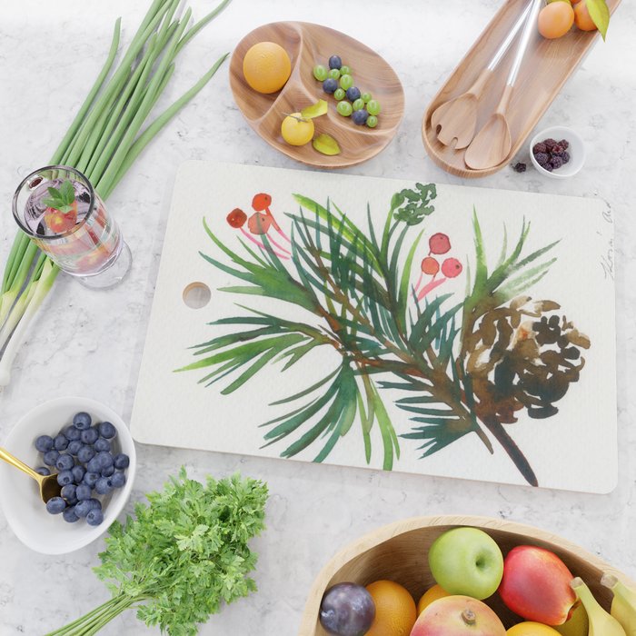 christmas pattern N.o 2 Cutting Board Gallery Image 2