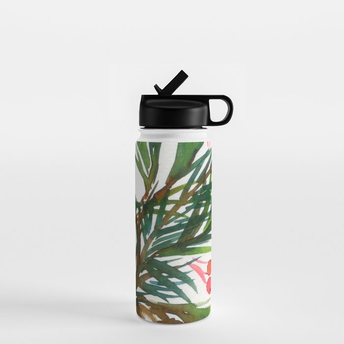 christmas pattern N.o 2 Water Bottle Gallery Image 1
