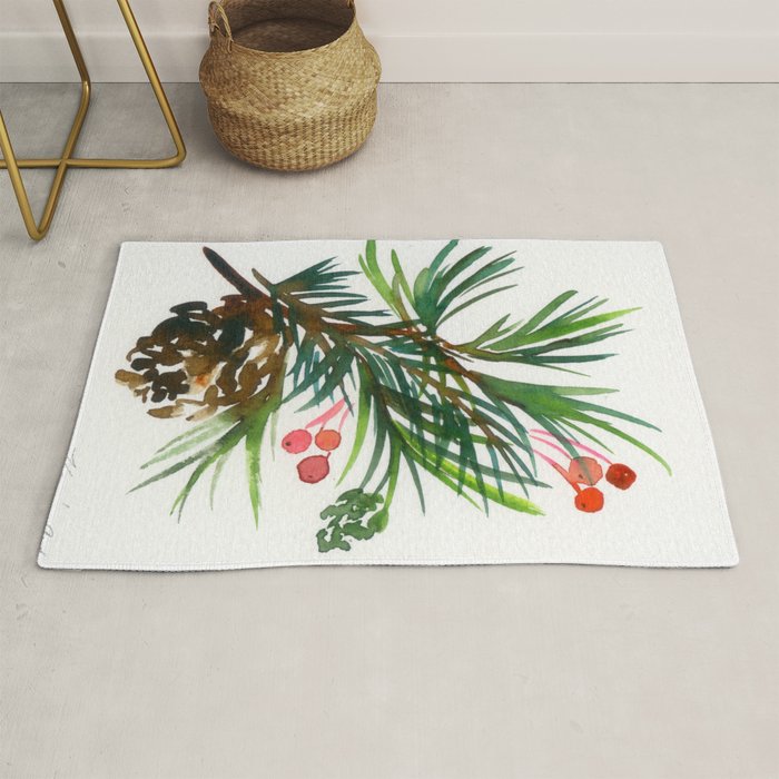 christmas pattern N.o 2 Rug Gallery Image 1