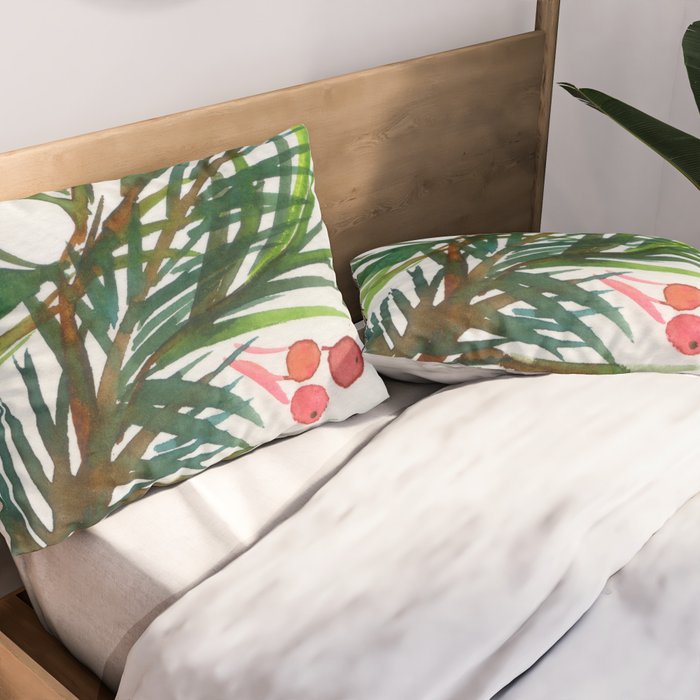 christmas pattern N.o 2 Pillow Sham Gallery Image 2