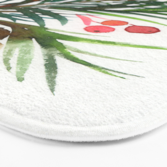 christmas pattern N.o 2 Bath Mat Gallery Image 3