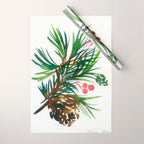 christmas pattern N.o 2 Wrapping Paper Gallery Image 1