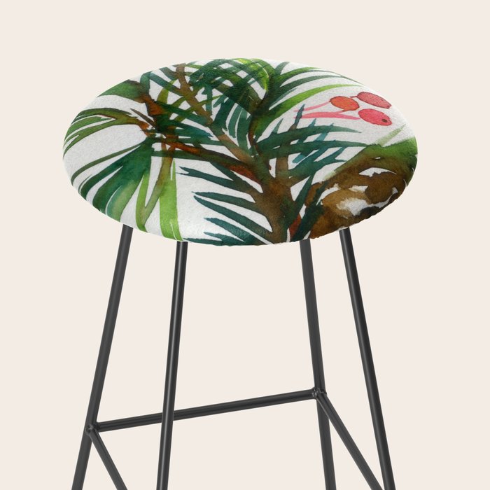 christmas pattern N.o 2 Stool Gallery Image 2