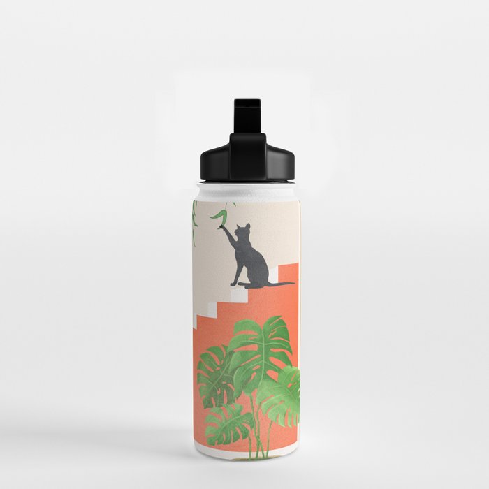 Cat Space II Water Bottle Gallery Image 2