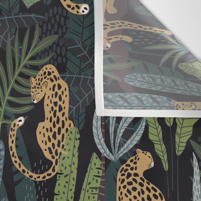 Wild Cheetah Prints Wall Tapestry Gallery Image 3