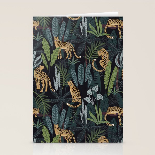 Wild Cheetah Prints Stationery Card Gallery Image 2