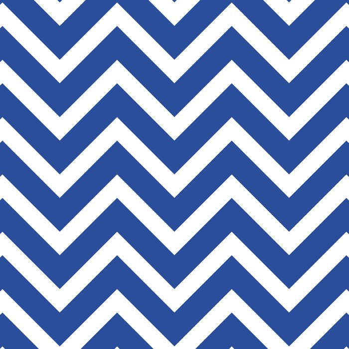 blue, white zig zag pattern design Coffee Mug Gallery Image 2