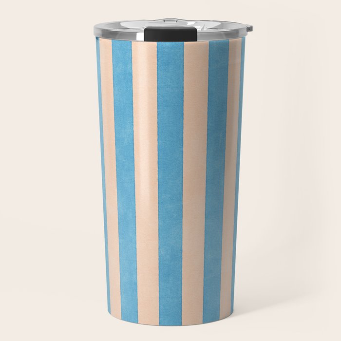 STRIPES 001 G - Lake Travel Mug Gallery Image 1