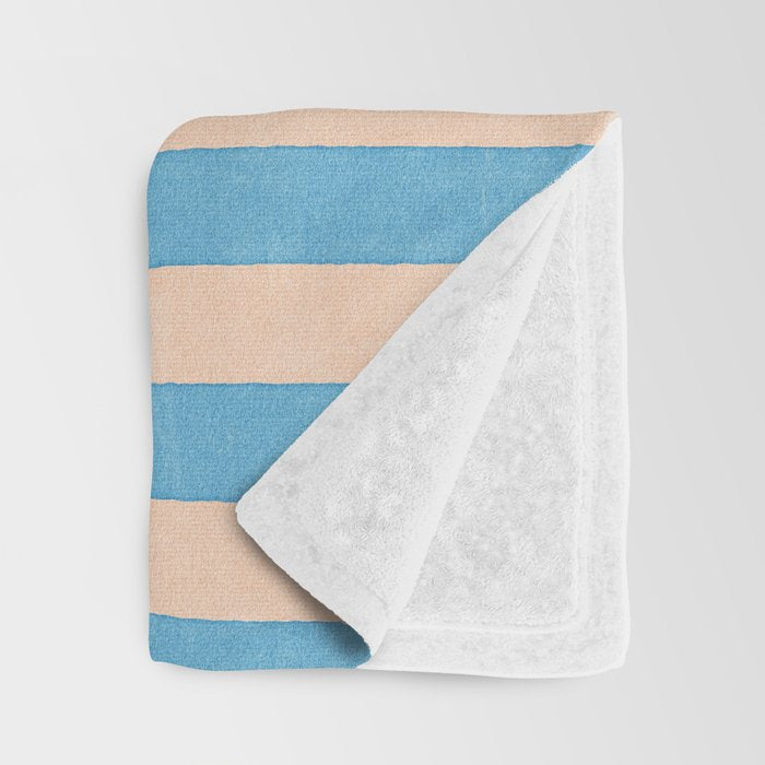 STRIPES 001 G - Lake Throw Blanket Gallery Image 3