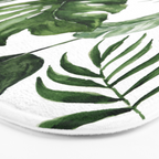 Tropical Leaf Bath Mat Gallery Image 3