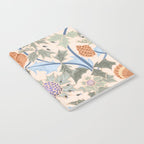 Beach thistle and shells soft peach Notebook Gallery Image 2