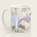Beach thistle and shells soft peach Coffee Mug Gallery Image 3