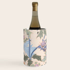 Beach thistle and shells soft peach Wine Chiller Gallery Image 2