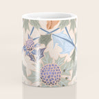 Beach thistle and shells soft peach Coffee Mug Gallery Image 4