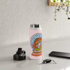 Mushroom Snow Globe Water Bottle Gallery Image 4