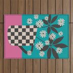 Daisy Daydreams 2 Outdoor Rug Gallery Image 1