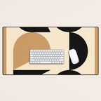 Modern geometric shapes 46 Desk Mat Gallery Image 1