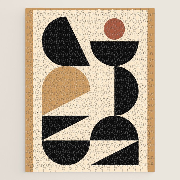 Modern geometric shapes 46 Jigsaw Puzzle Gallery Image 1