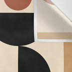 Modern geometric shapes 46 Wall Tapestry Gallery Image 3