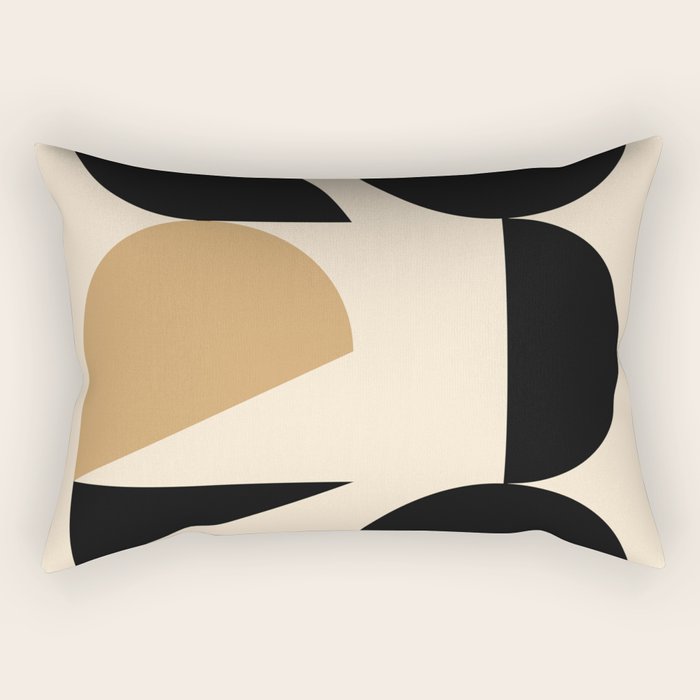 Modern geometric shapes 46 Rectangular Pillow Gallery Image 2