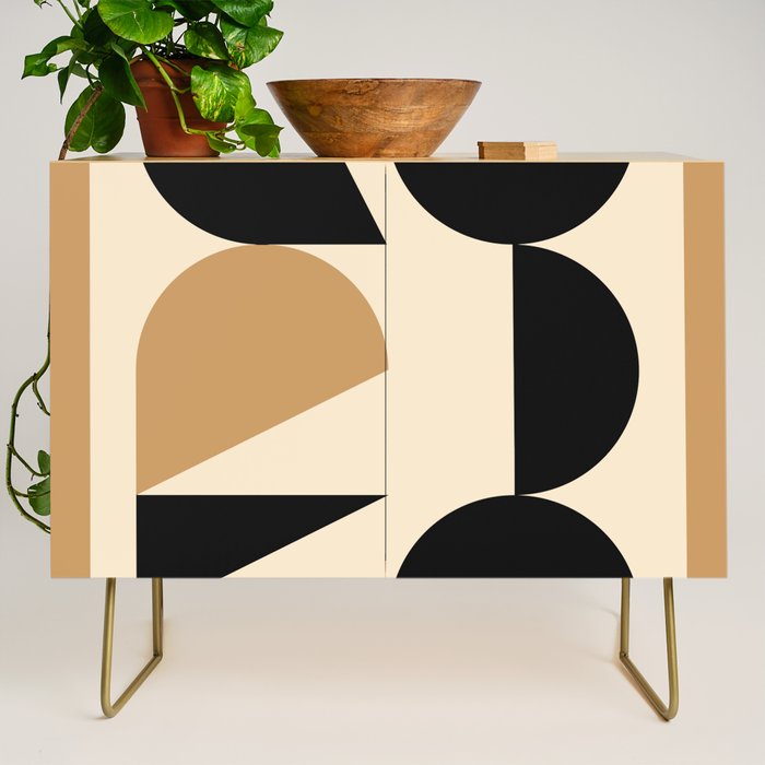 Modern geometric shapes 46 Credenza Gallery Image 1