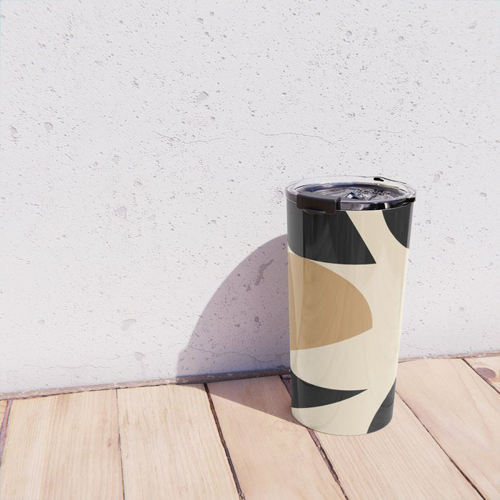Modern geometric shapes 46 Travel Mug Gallery Image 4