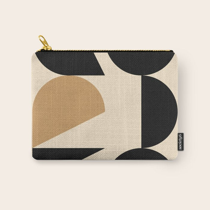 Modern geometric shapes 46 Carry All Pouch Gallery Image 1