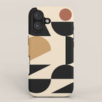 Modern geometric shapes 46 iPhone Case Gallery Image 1