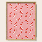 Candy Canes - Pink Serving Tray Gallery Image 1