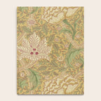 William Morris Windrush Gold Thyme Green Vintage Pattern Notebook Gallery Image 4