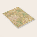 William Morris Windrush Gold Thyme Green Vintage Pattern Notebook Gallery Image 3